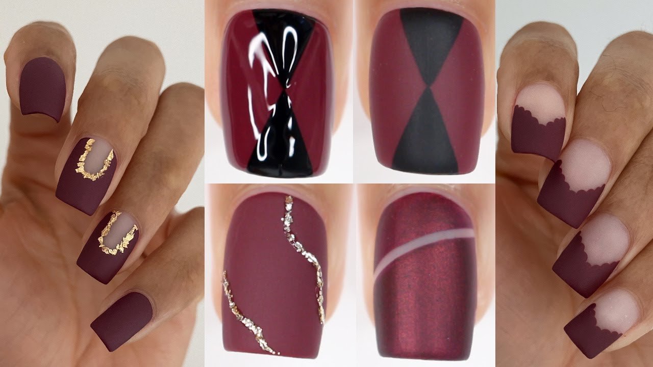 10 Burgundy Nail Designs for Fall Manicures