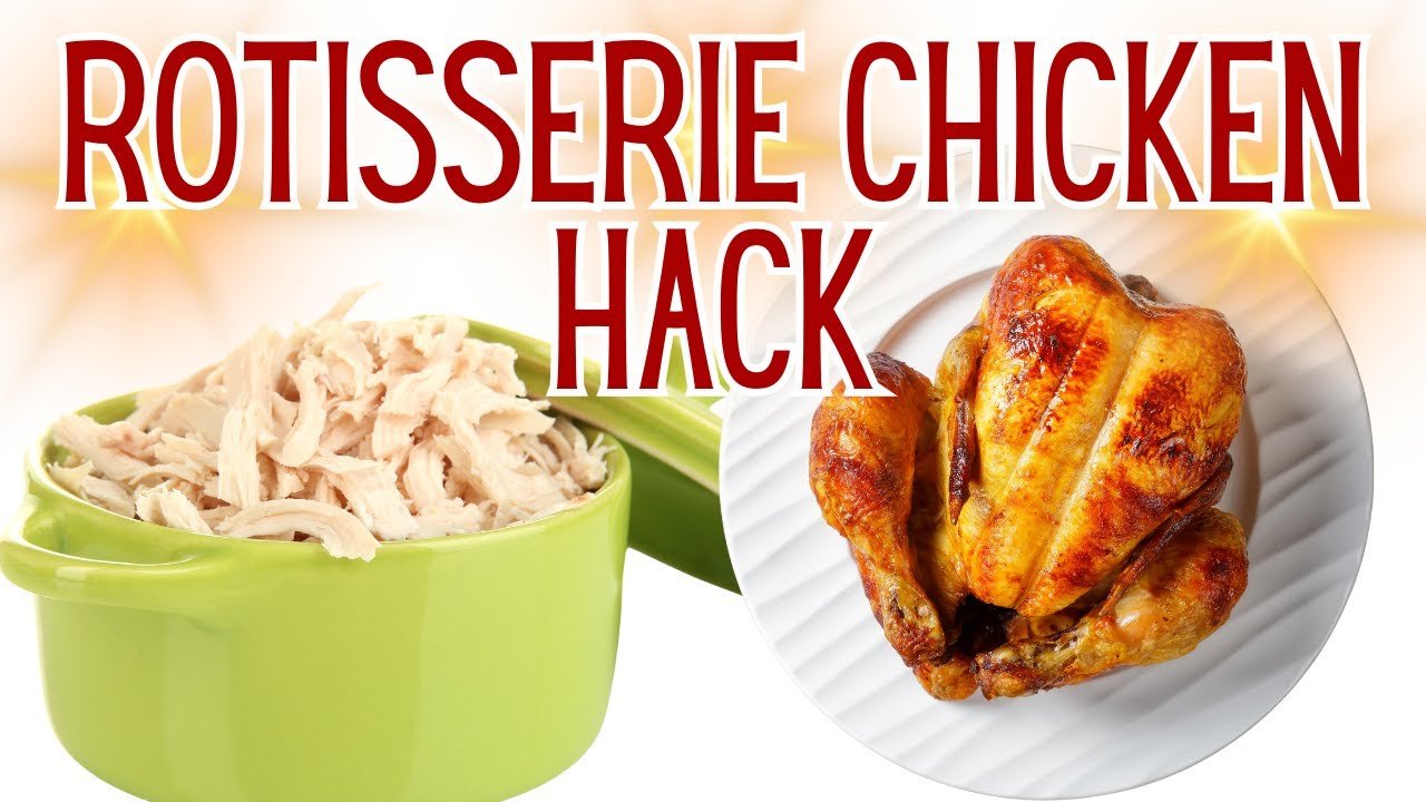 Debone Your Rotisserie Chicken Easily Using a Simple Plastic Bag Hack